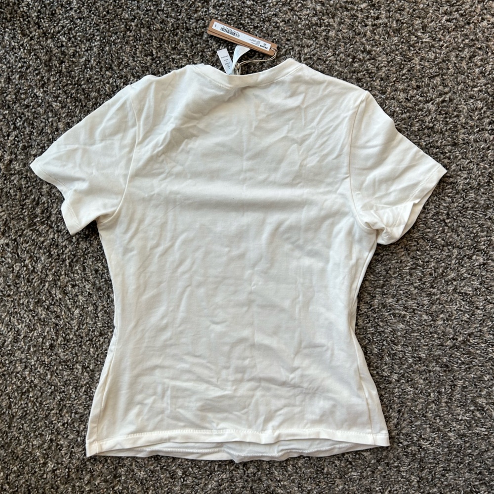 Skims Cotton Jersey Tshirt in Marble - Picture 2 of 2